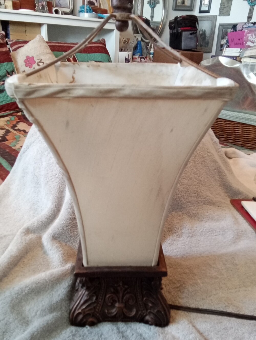 #1107 Torchiere Table Lamp